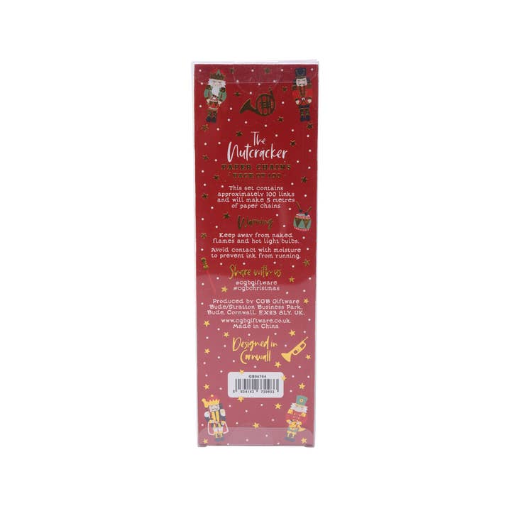 CGB Giftware - Wholesale Christmas Decoration - The Nutcracker Pack of 100 Paper Chains2