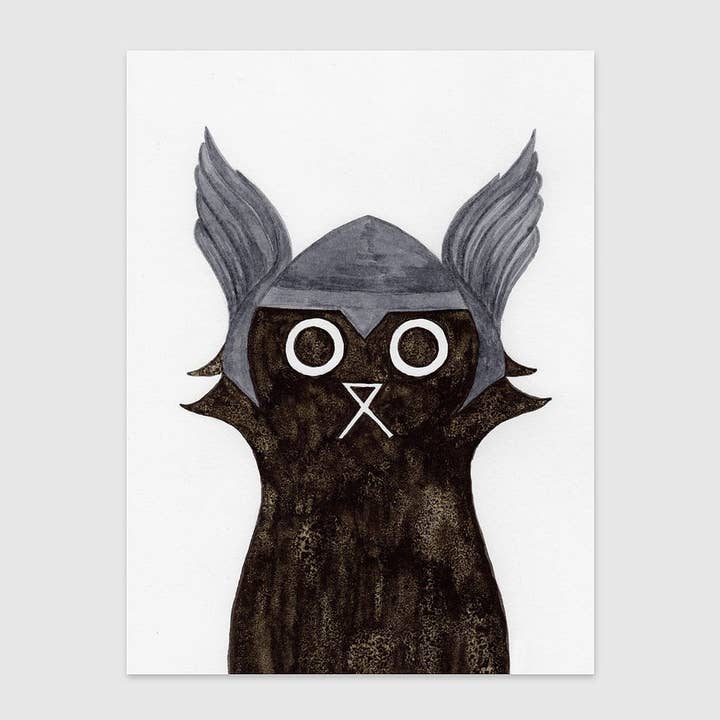 Impression murale Thor Cat, décoration murale de super-héros, art de chat, impression de chambre d'enfant pour la vente par Baldy And The Fidget