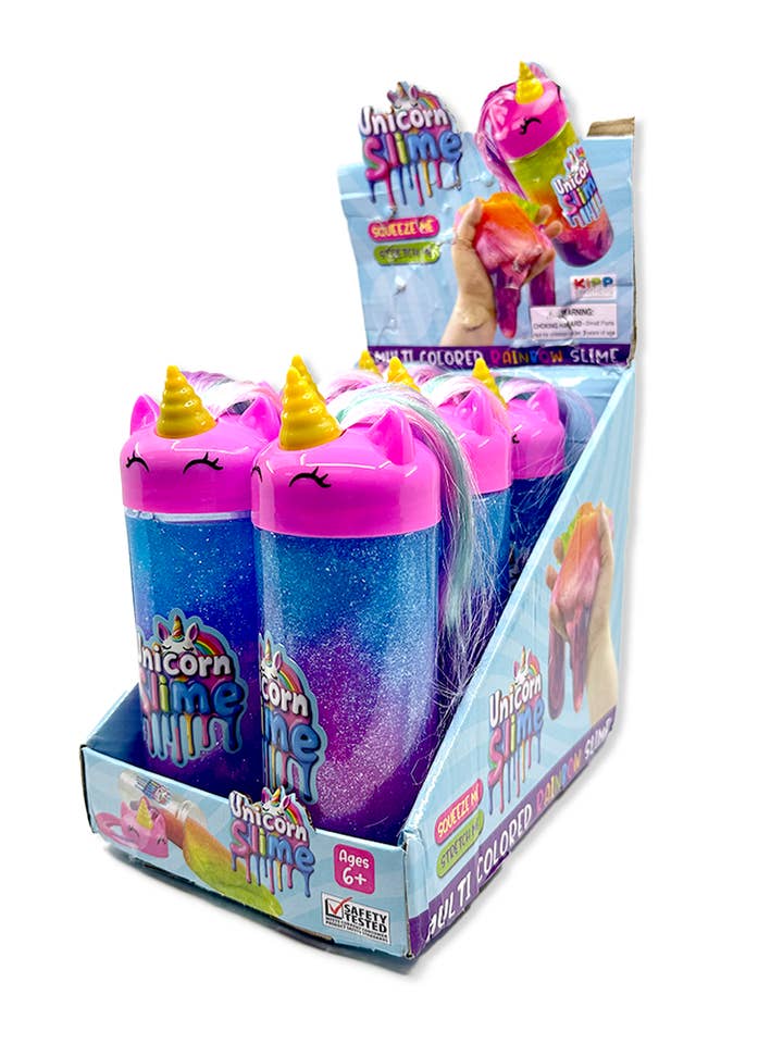 Sparkly Rainbow Unicorn Slime - 6/Display and other Purchase Wholesale rainbow unicorn. Free Returns & Net 60 Terms on Faire trending on Faire.