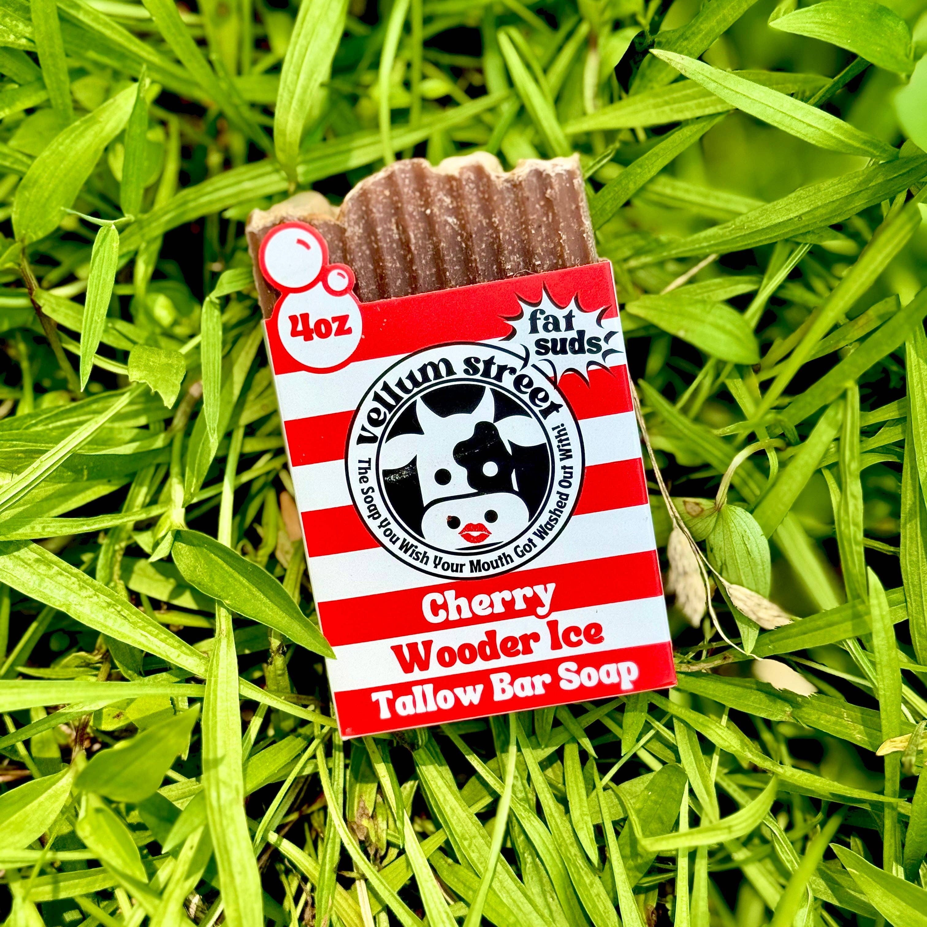 Vellum Street – Großhandel Feste Seife – 4 Unzen Talg-Seife0