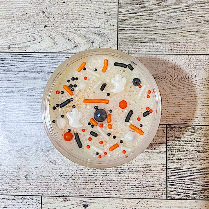Mandatory Me Time - Wholesale Body Scrub/Exfoliant - Ghost Mellow Sugar Scrub Halloween