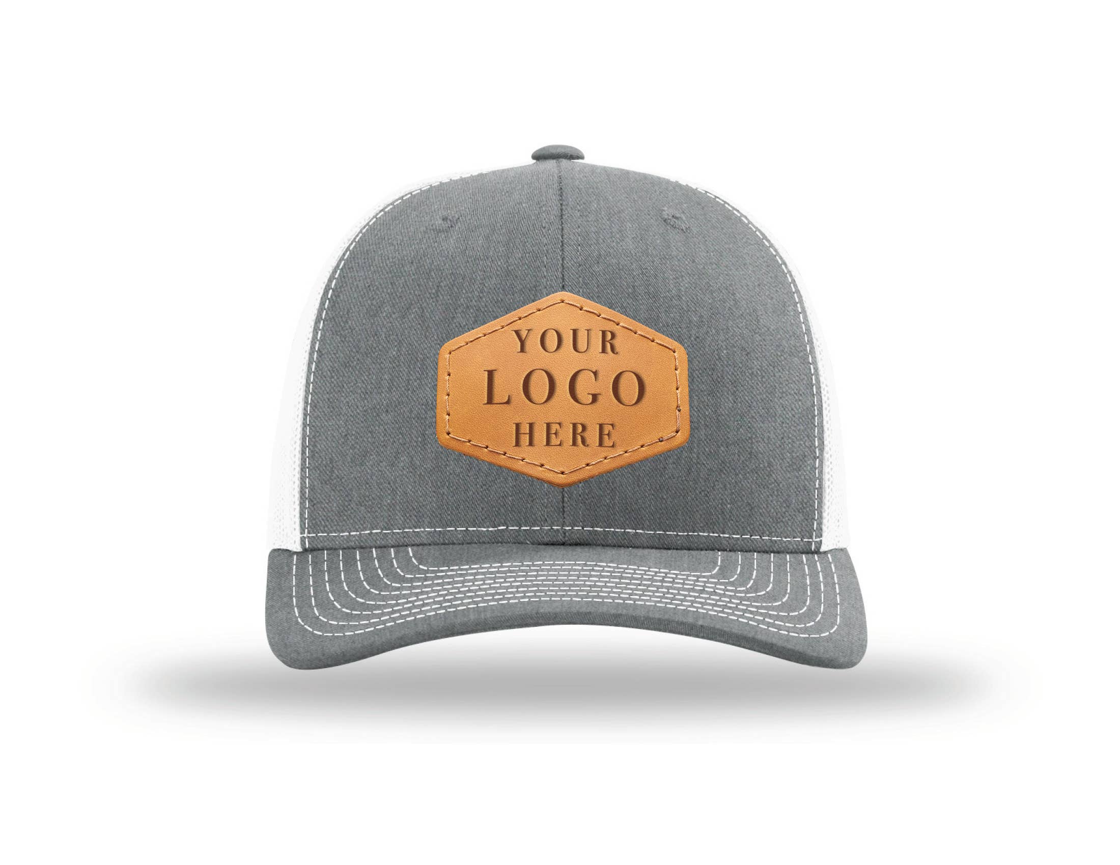 Oowee Products - Wholesale Trucker Hat - Unisex - Custom Leather Patch Trucker Hats - Add Your Logo or Artwork10