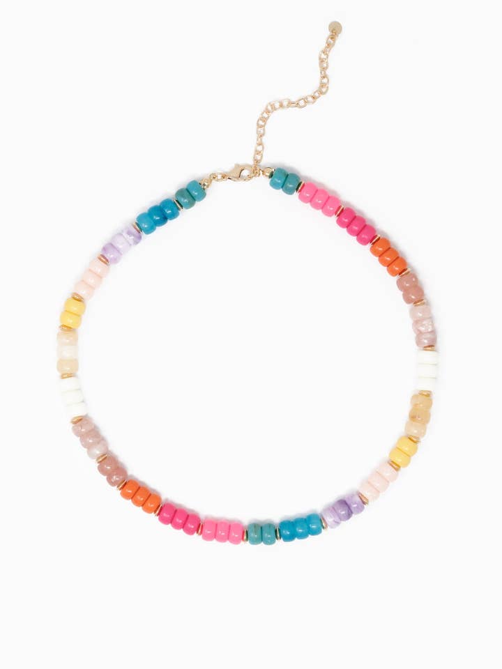 Colar de Contas Multicolorido (Multicor) por atacado de Sessori