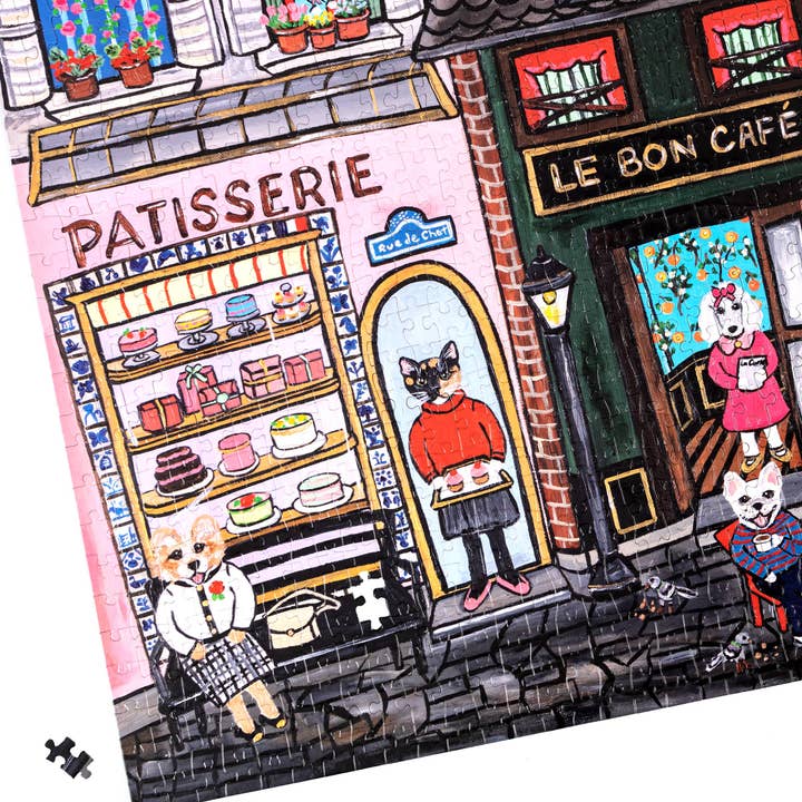 Hachette Book Group - Wholesale Puzzle - Adult - Pets in Paris 1,000-Piece Jigsaw Puzzle5