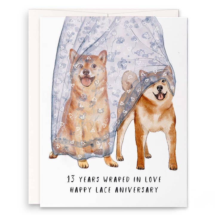 Wrap In Love - Funny Anniversary Card for wholesale by Liyana Studio