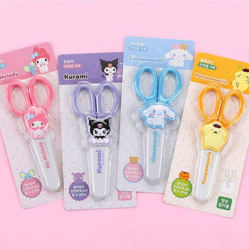 K-Wonderland - Vendita all'ingrosso Forbici - Forbici di Sicurezza Sanrio Characters – Con Cappuccio Protettivo4