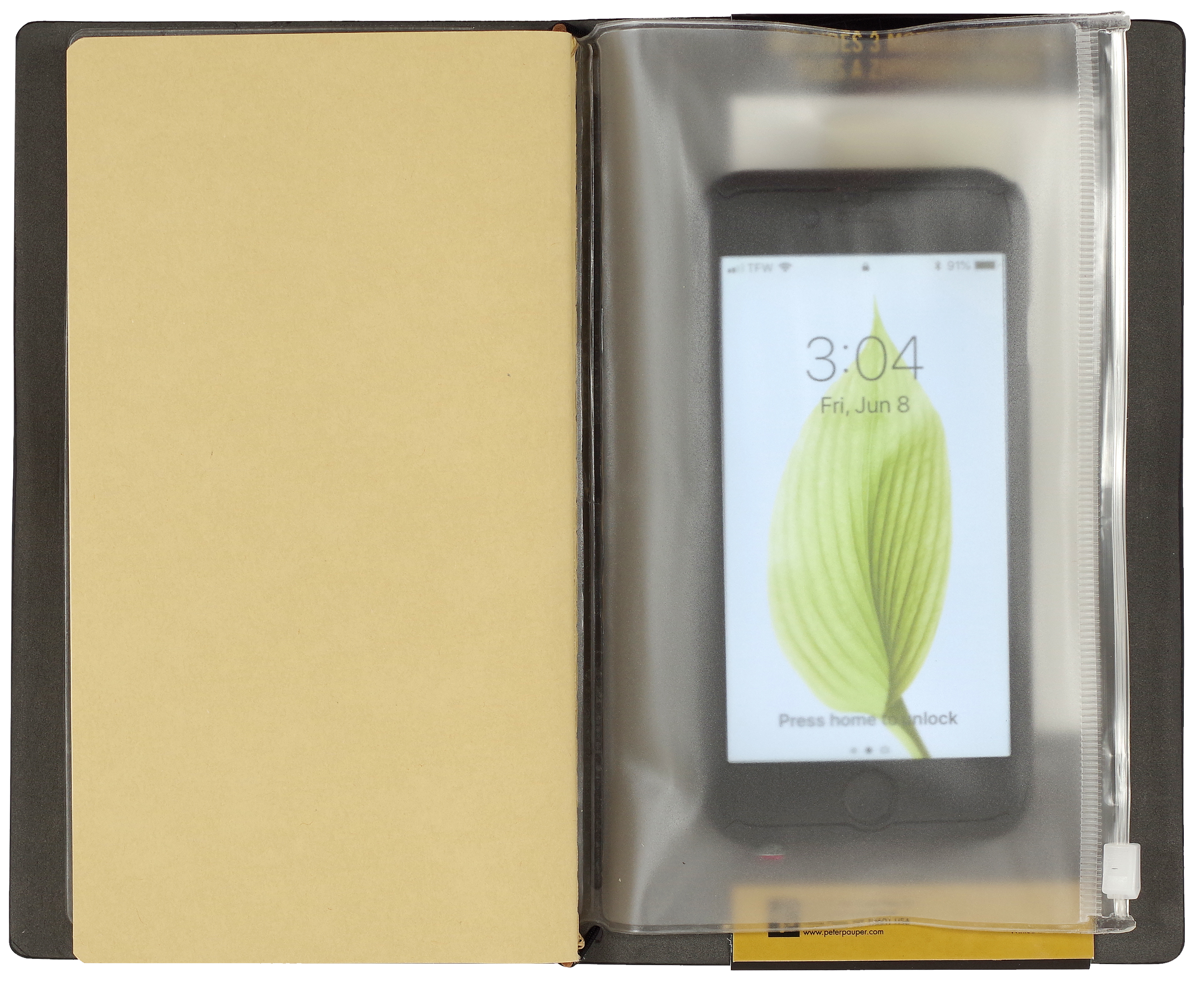 Peter Pauper Press - Wholesale Journal/Diary - Black Voyager Notebook9