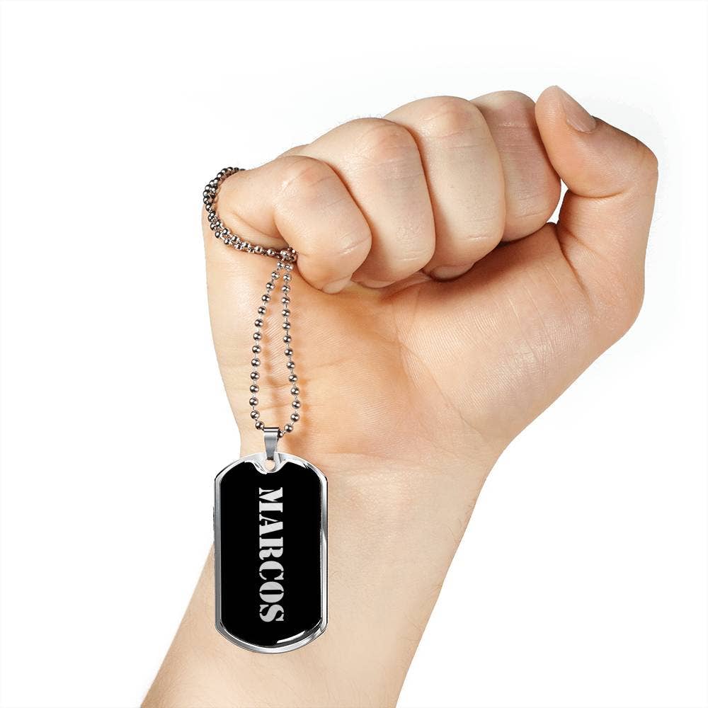 Unique Gifts Store - Wholesale Pet Urn/Keepsake Box - Marcos v3 - Luxury Dog Tag Necklace3