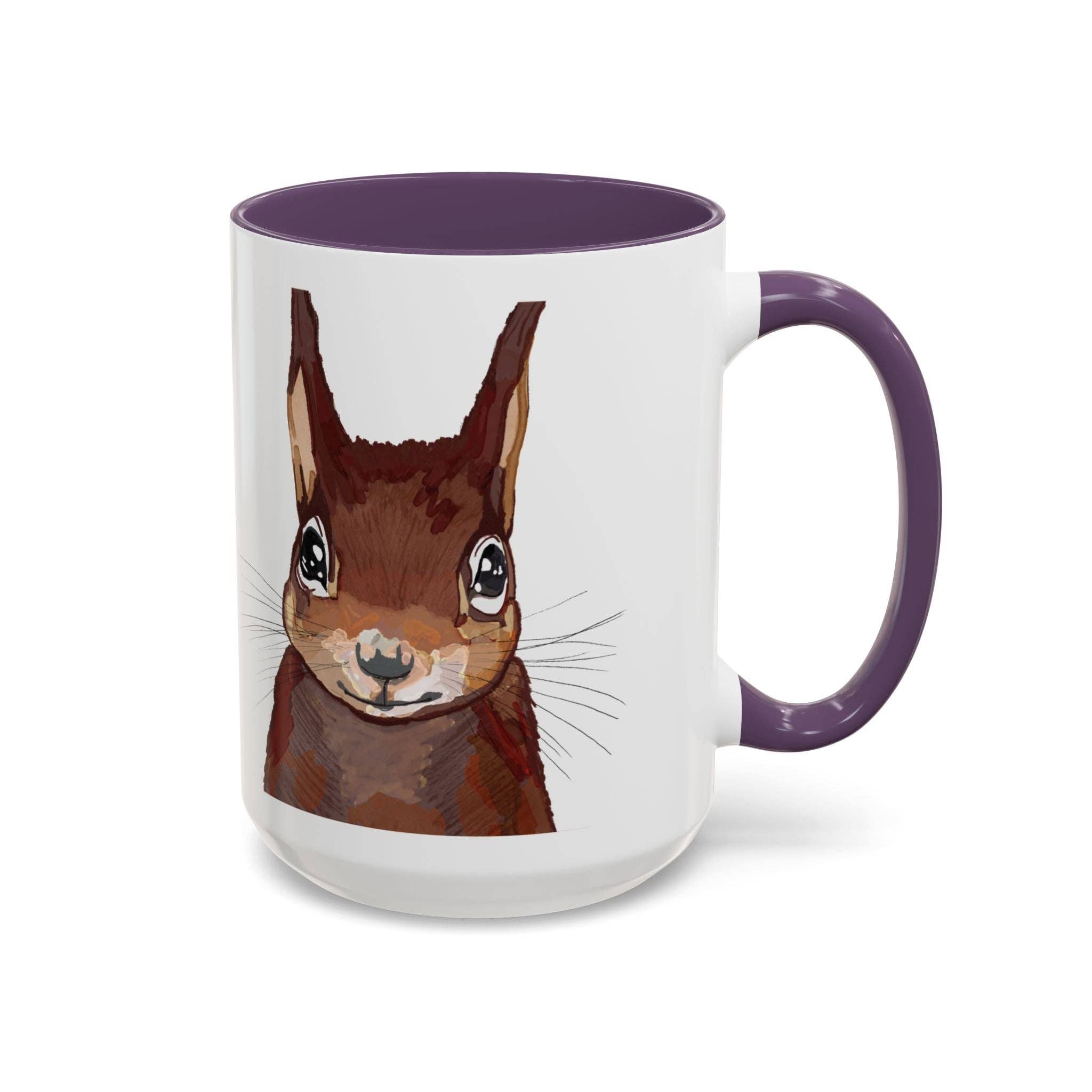Blue Cava - Wholesale Coffee Mug - Squirrel Two Tone Coffee Mugs (11oz & 15oz)39