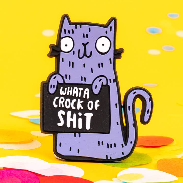 Che Cagata di M*rda Magneti per Gatti Sboccati per la vendita all'ingrosso da parte di Katie Abey