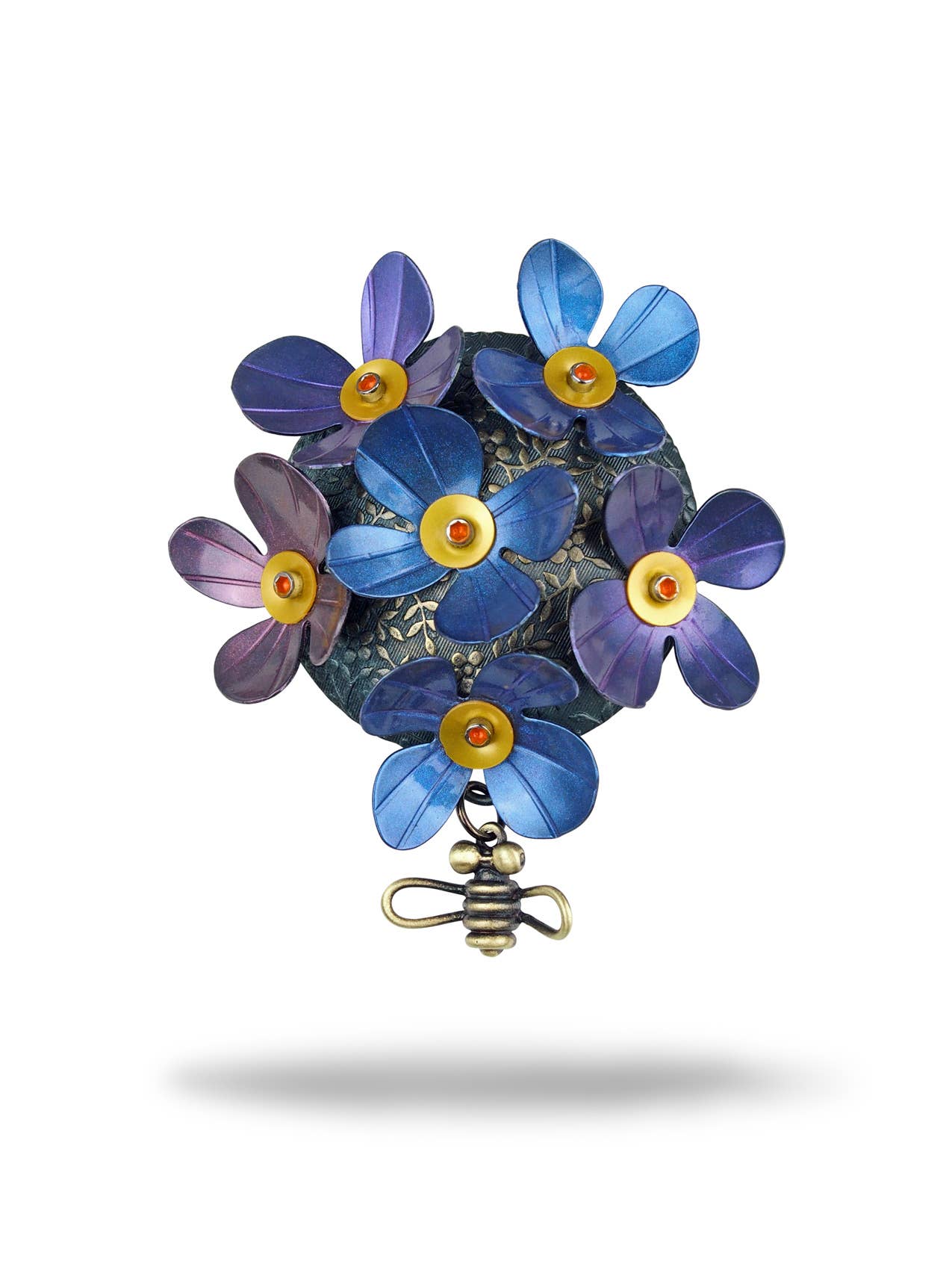 Chickenscratch - Wholesale Brooch - Bloom Pin/Pendant (Poly)