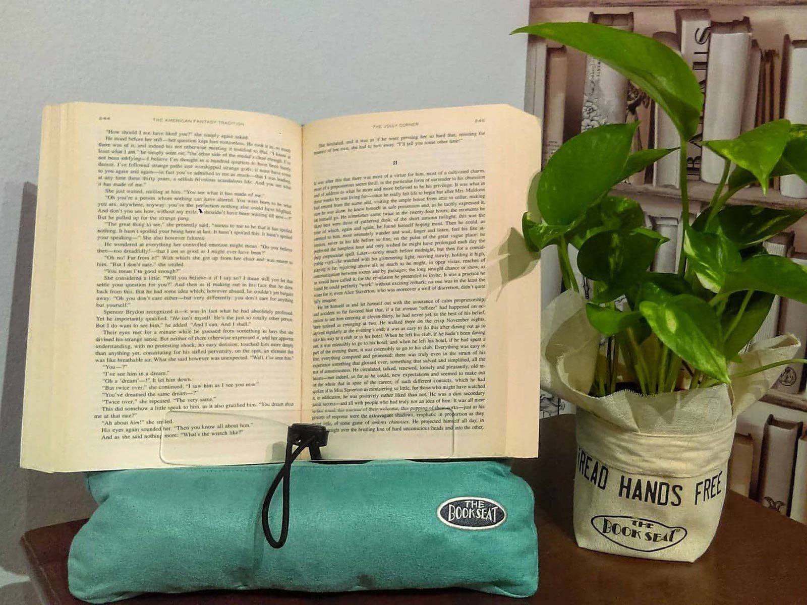 The Book Seat - Wholesale Book Holder - The Book Seat - Book Pillow - Turquoise1
