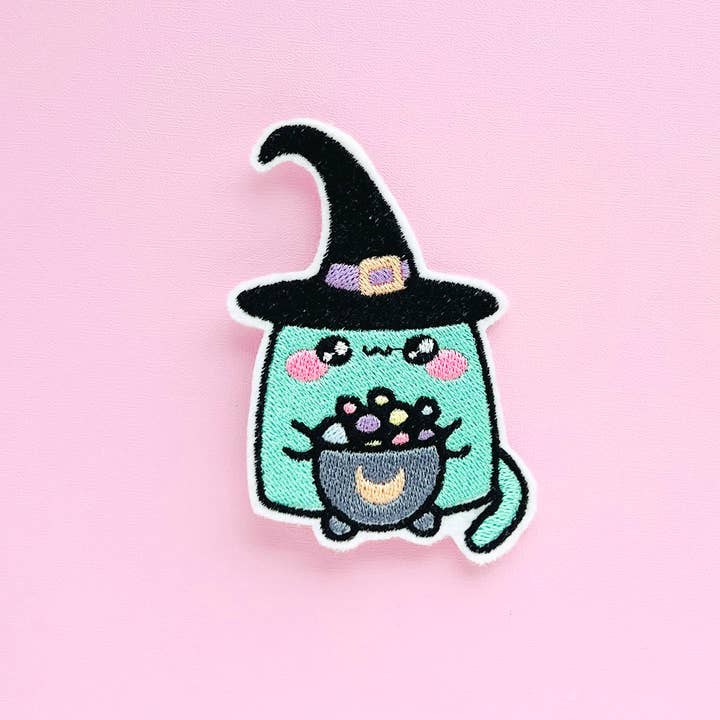 Cute Kawaii Halloween Witch Cat Hair Clip For Women for wholesale by Kawaii Hair Candy