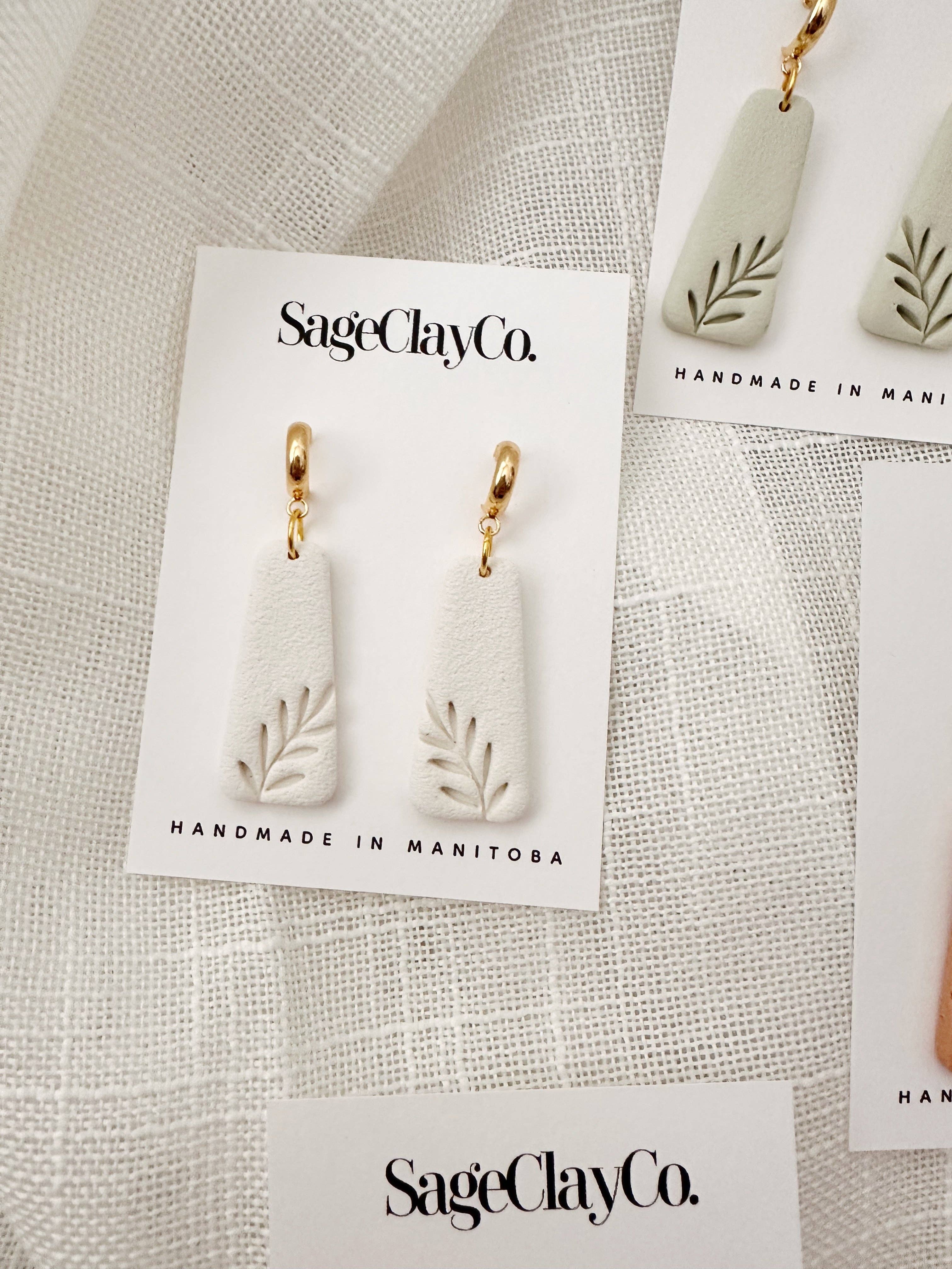 SageClayCo - Wholesale Dangle Earrings - Dawn | Handmade Polymer Clay Earrings7