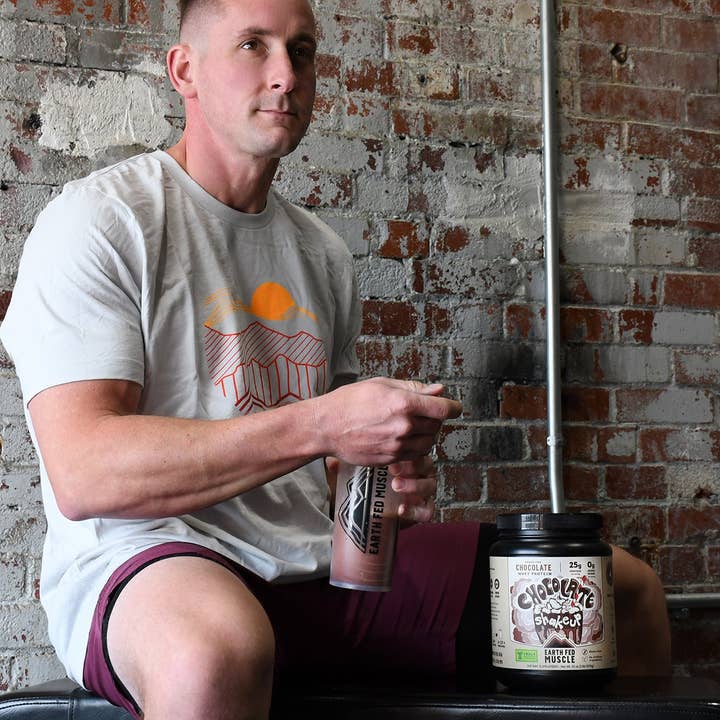 Earth Fed Muscle - Wholesale Protein/Superfood Powder - Chocolate Shakeup Chocolate Grass-Fed Whey Protein7