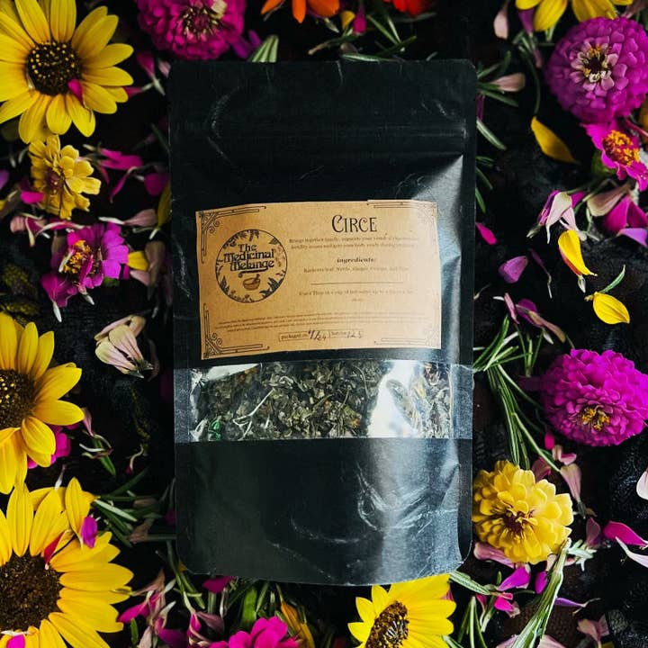 The Medicinal Melange – wholesale Loose tea – Circe Tea (Pregnancy and womb health)0