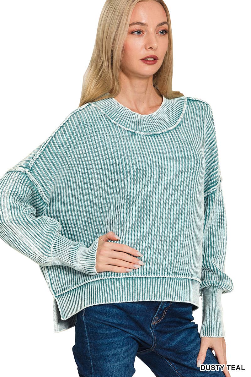 42POPS - Wholesale Knit Sweater - Women's - ',...._ Washed Sweater Collection15