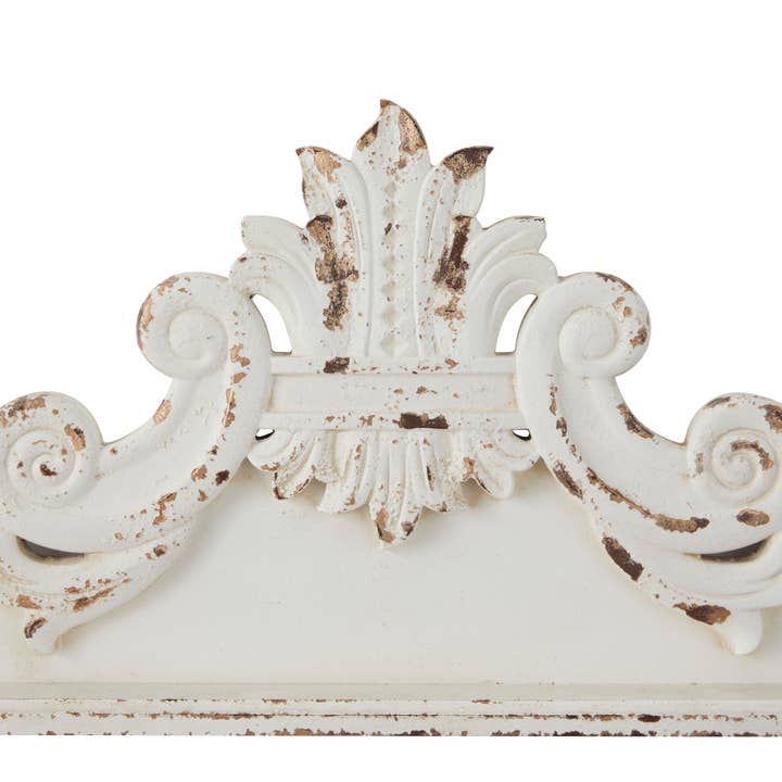 UMA Home Decor - Wholesale Wall Accent - French Country White Wood Wall Decor