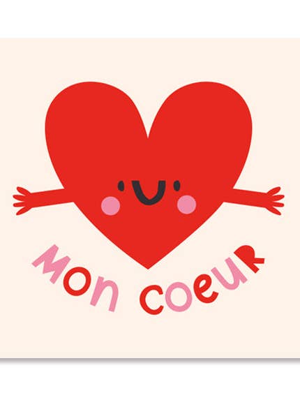 Mon Coeur, chambre d'enfant, impression artistique pour la vente par Happy Go Lucky