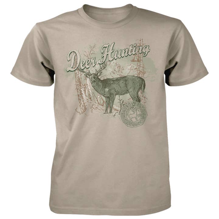 Revamp Deer Hunting - 4.5 oz Cotton T-Shirt for wholesale by Old Country Outfitters