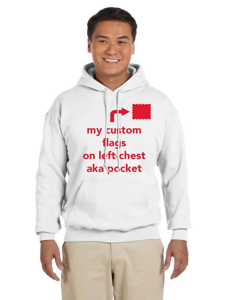 Maritime Tribes LLC – Engroshandel Hoodie – Unisex – Hættetrøjer (Unisex) - Nautical Signal Flags (Stav det i flag) 7