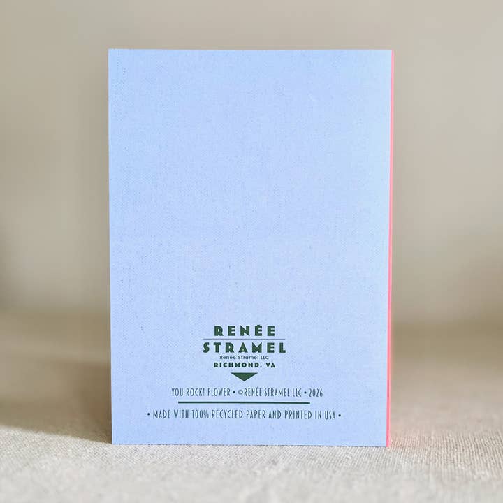 Renée Stramel - Wholesale Everyday Greeting Card - A7 Greeting Card • You Rock!2