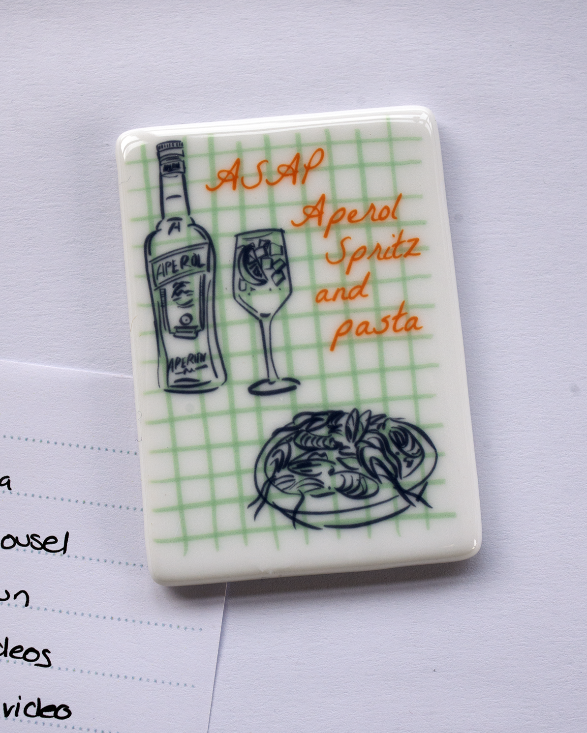 Sovende Bjorn – wholesale Magnet – ASAP, Aperol Spritz and pasta Fridge Magnet1