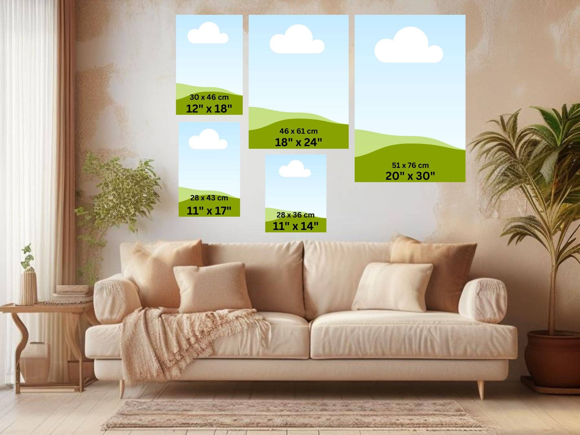 FreakyTeeFactory - Wholesale Art Print - Botanical Forest Illustration Wall Art, Vintage Nature Themed Poster, Rustic Home Decor Canvas Print8