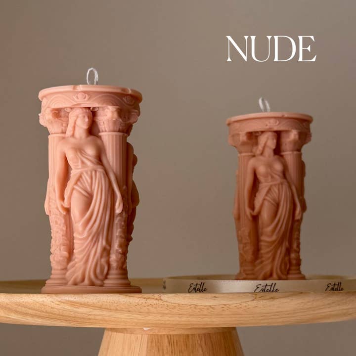 Estelle Studio - Wholesale Novelty Candle - Caryatid Greek Column Candle