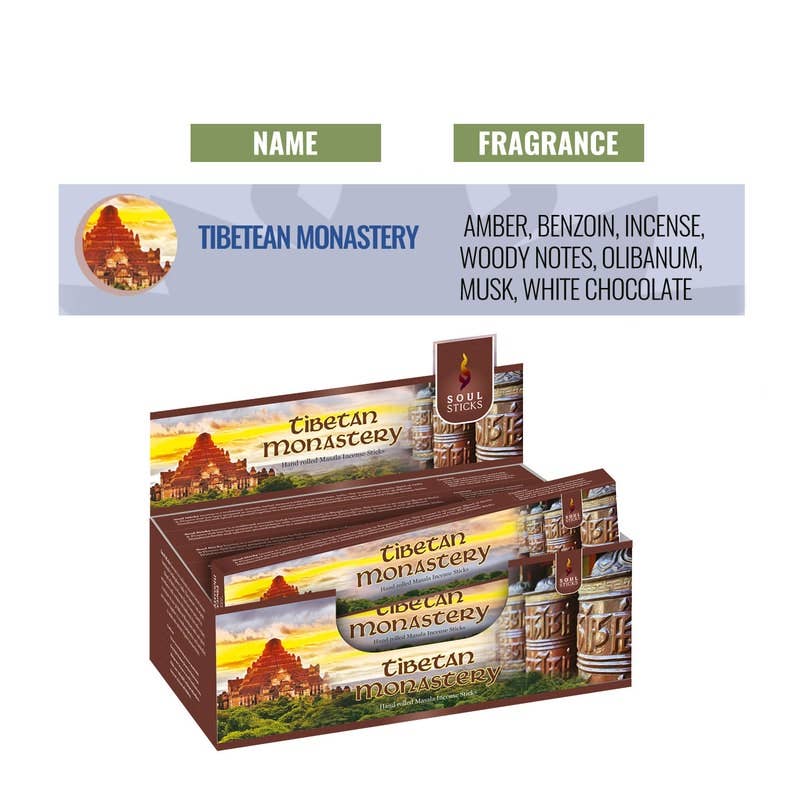 Designs by Deekay Inc. - Wholesale Incense - Soul Sticks - Tibetan Monastery Masala Incense Sticks (12)2