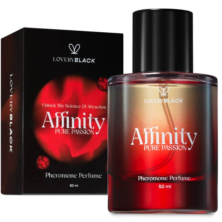 Lovery - Wholesale Perfume/Eau de Toilette - LoveryBlack Affinity Pure Passion Pheromone Perfume – 50ml