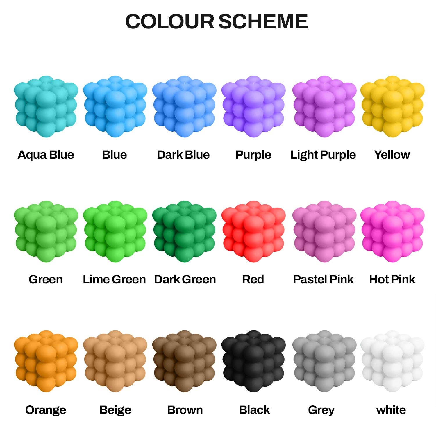 Candle Lume - Wholesale Novelty Candle - Classic Bubble Candle4