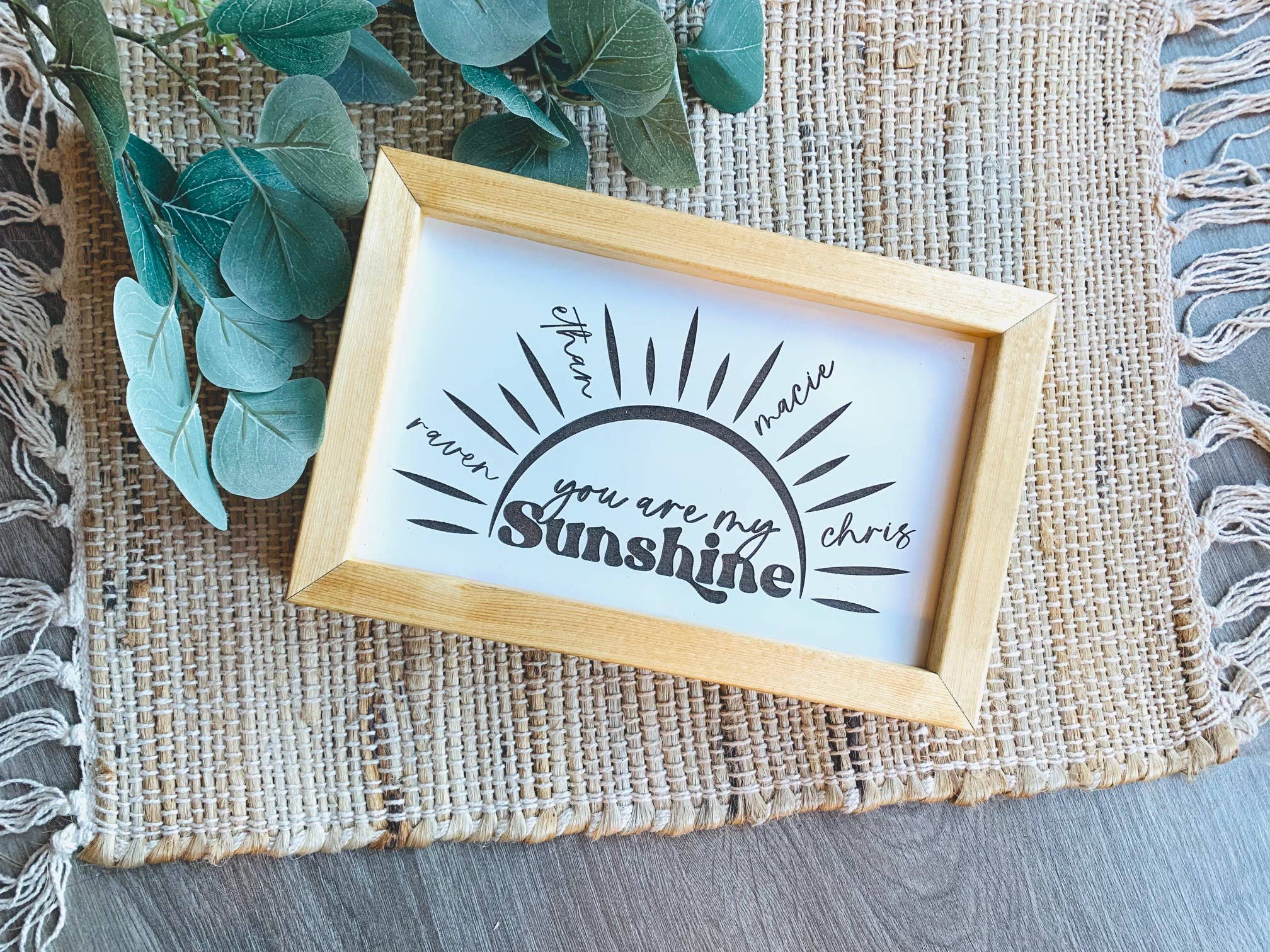 Wood&All – wholesale Sign – Laser Engrave Frame and Sign Blanks4