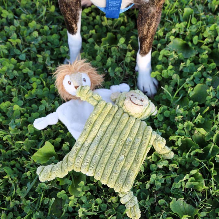 Petique - Wholesale Pet Plush Toy - Dog - Mini Flying Hemp Monkey and Lion Dog Toys