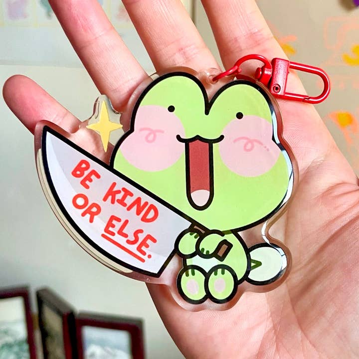 Be Kind or Else Schlüsselbund für den Großhandel von Cool Art Corner