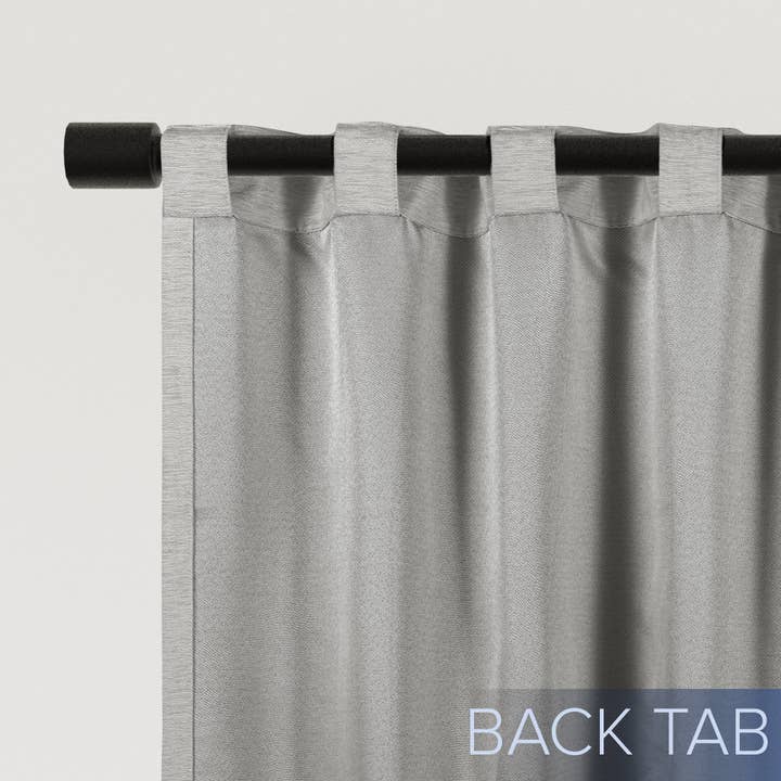 Awesome Home - Wholesale Curtain - Chenille Room Darkening Back Tab Curtain, 1 Panel, 52"x96"44