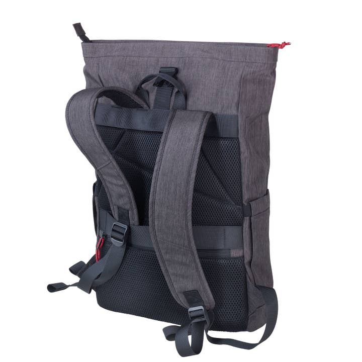 Troika Business Roll Top Backpack with Metal Buckle Closure for wholesale by Troika, Duke Baron & Paperthinks by Brand Node, Inc.