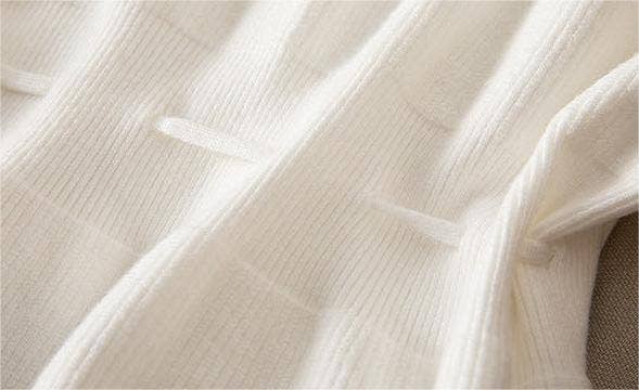 Sweetkama - Wholesale Knit Top - Women's - V-Neck Flounce Waist Tie Women Knit Vest 7776