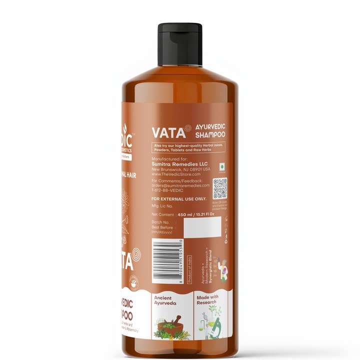 Vedic Juices - Wholesale Hair Shampoo - Vedic Vata Shampoo1
