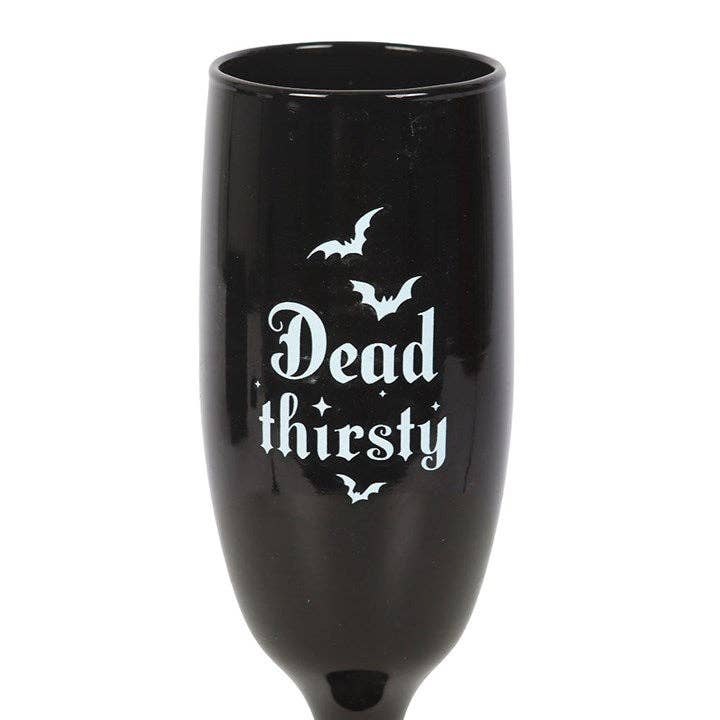Something Different Wholesale - Wholesale Champagne Flute - Set of 2 Dead Thirsty Gothic Champagne Flutes3