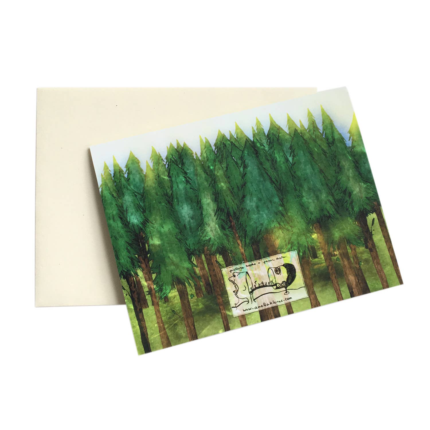 Amelia Kieras Paper Arts - Wholesale Everyday Greeting Card - Magic Unicorn Pop Up Card2