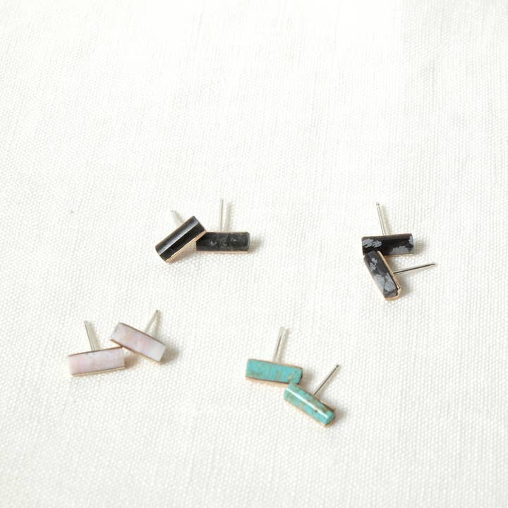 Sarah Safavi Jewelry - Venta al por mayor Pendientes de botón/aretes de poste - Pendientes Senita Studs 0