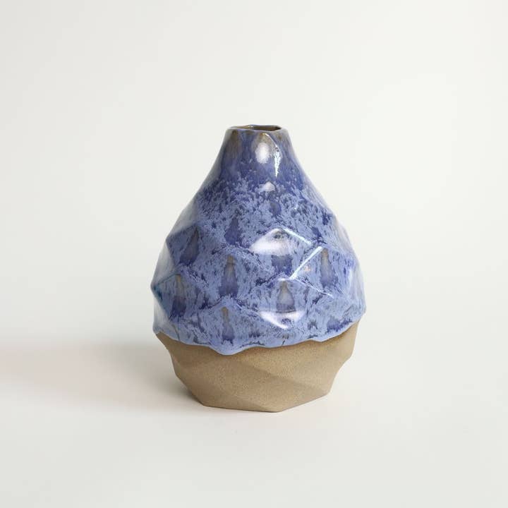 Patterned Vessels Pear Coral Blue for wholesale by By Alejandra Design