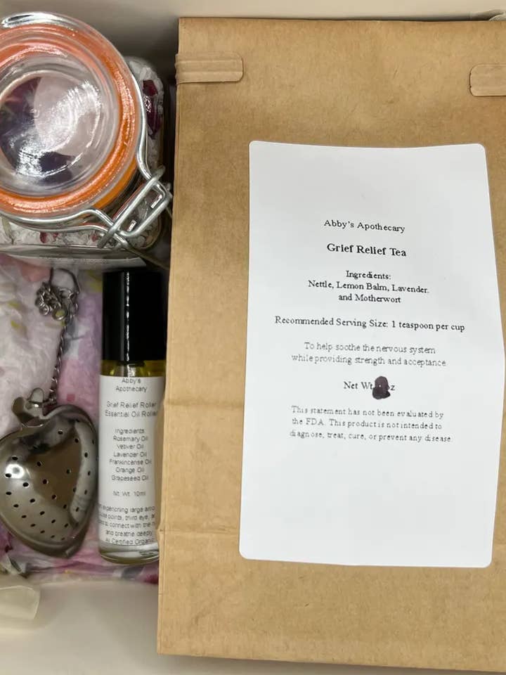 Healing Heart Box for wholesale by Abby's Apothecary