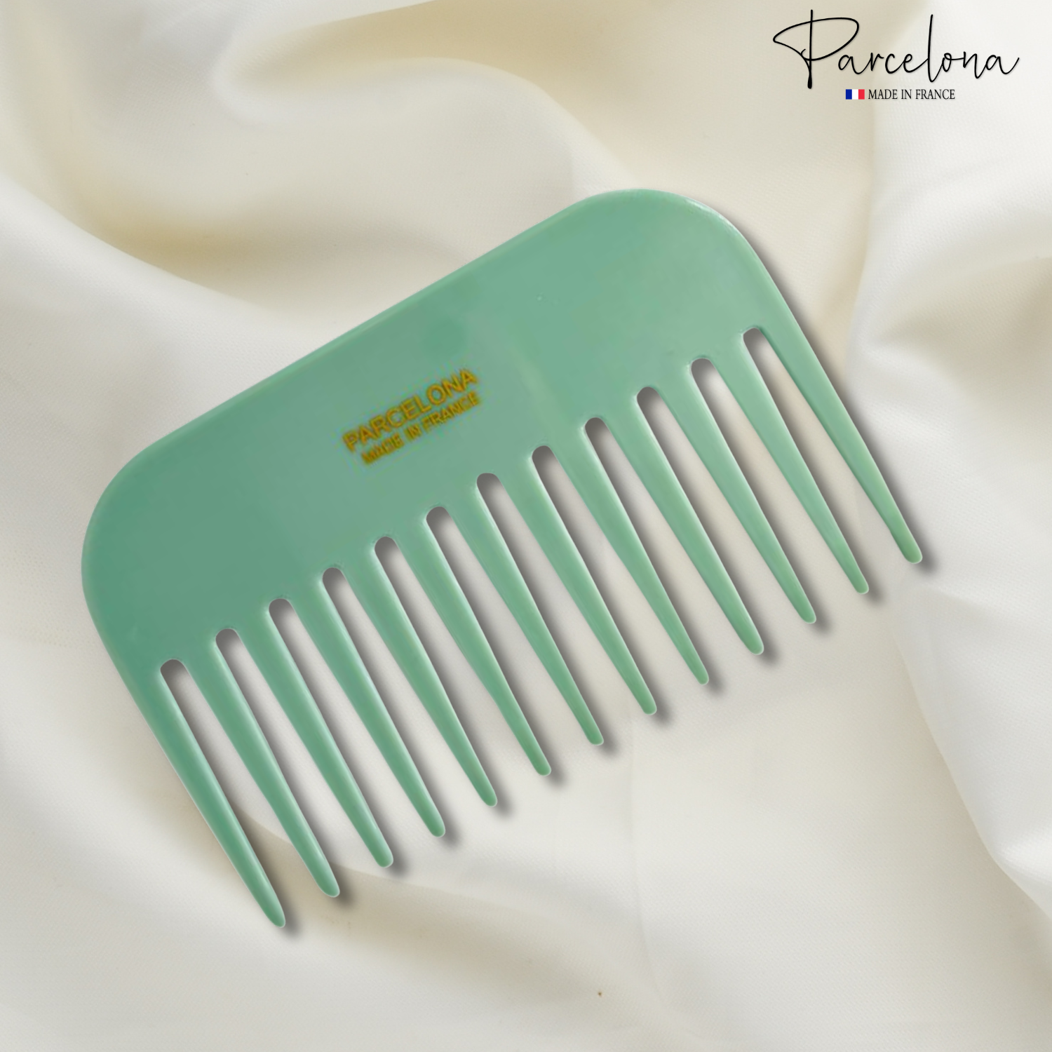Parcelona - Wholesale Hair Brush/Comb - Parcelona Wide Tooth Comb Tropical Toucan Floral Print Comb for Thick Curly Hair35