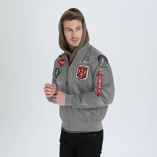 Ecovear - Wholesale Bomber Jacket - Men's - Flight Men's Bomber Jacket10