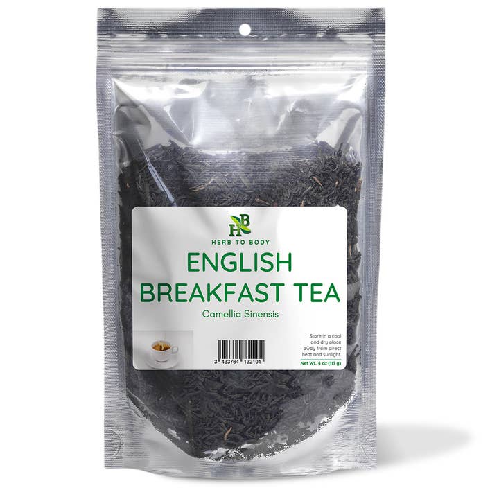 Engelsk morgenmadste 4oz for engroshandel hos Herb To Body