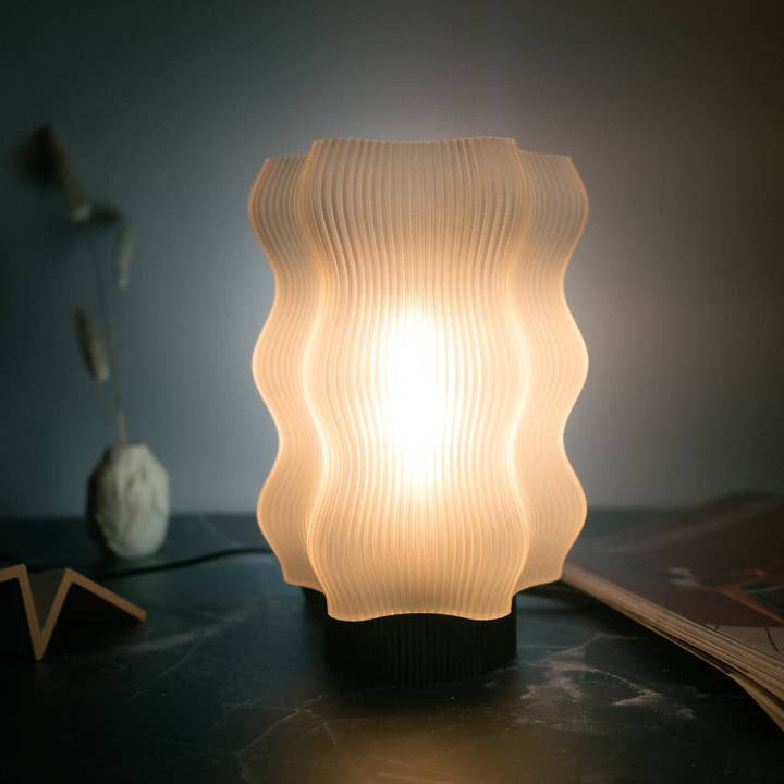 OrijaDesign - Wholesale Accent/Desk Lamp - Reef Table Lamp - Opal2