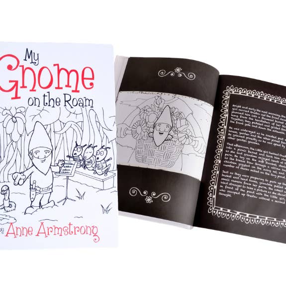 My Gnome on the Roam Story and Coloring Book for wholesale by My Gnome on the Roam