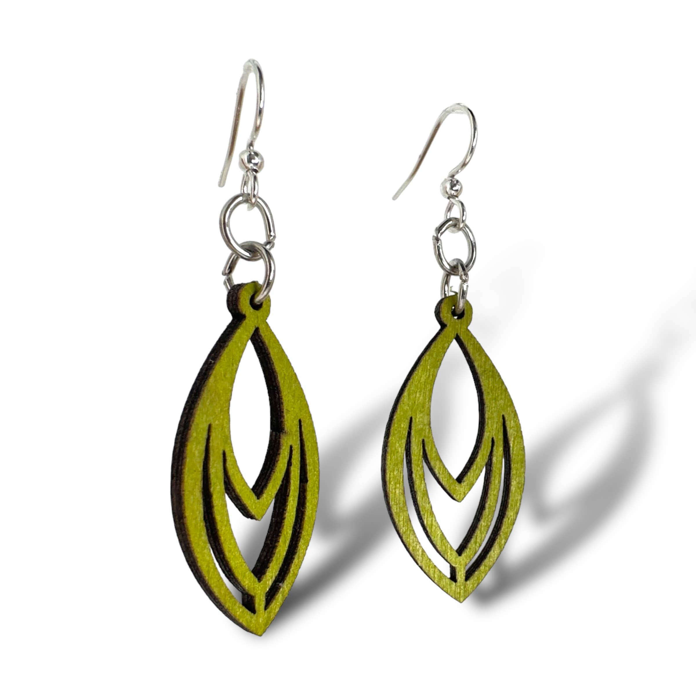 Green Tree Jewelry - Wholesale Dangle Earrings - Natures Kernel​ Blossom Earrings #2175